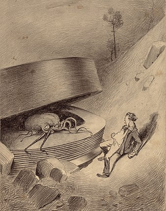 a depiction of the war of the worlds martian
